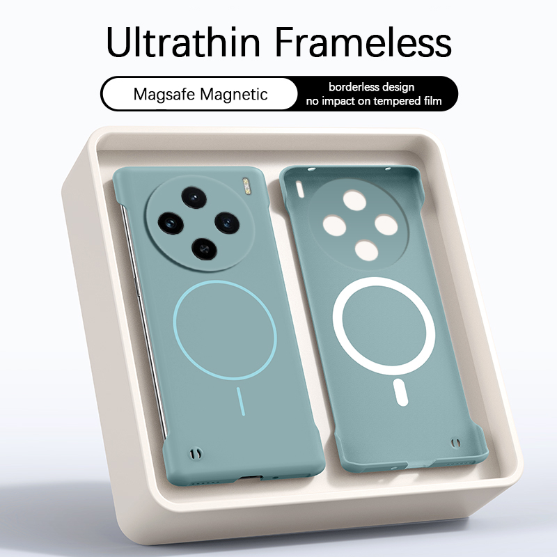 Ultra Thin Frameless Phone Cover - Funda Magnética Delgada para Teléfono VIVO