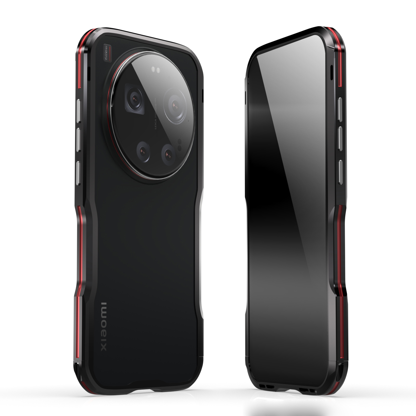 Metal Bumper Aluminum Frame Case - Funda de lujo con parachoques de