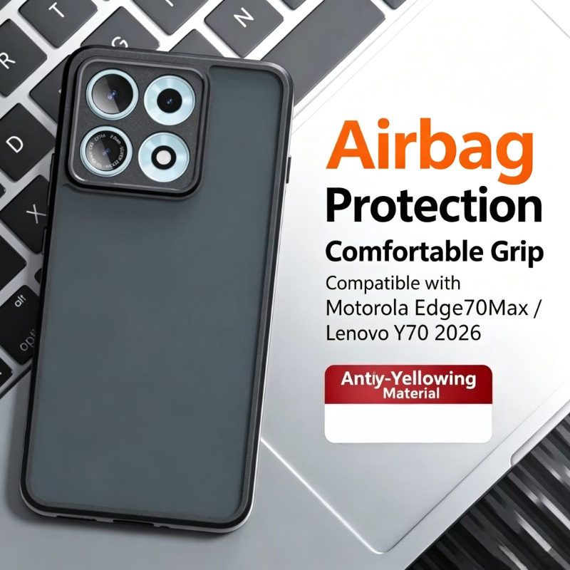Matte Hard Pc Back Case - Funda para Motorola Edge 70 Max