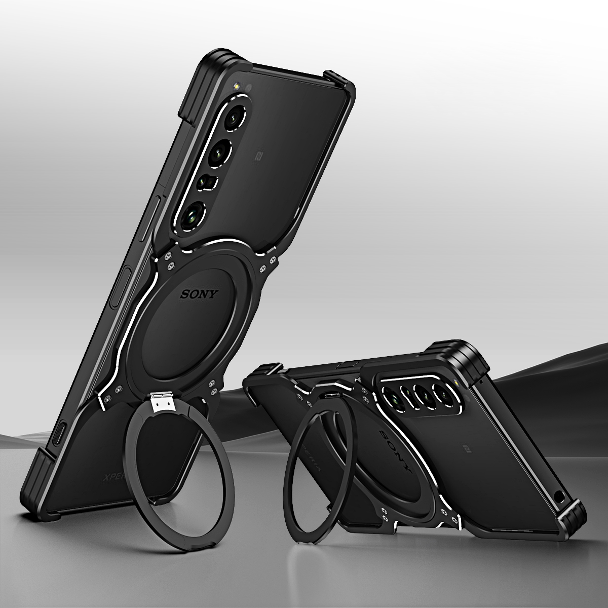 Funda de metal magnética sin m - Metal Bumper Aluminum Frame Case reseña y precio