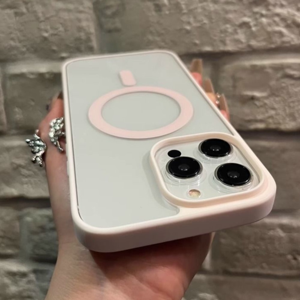 Funda magnética transparente m - Clear Shockproof Bumper Case reseña y precio