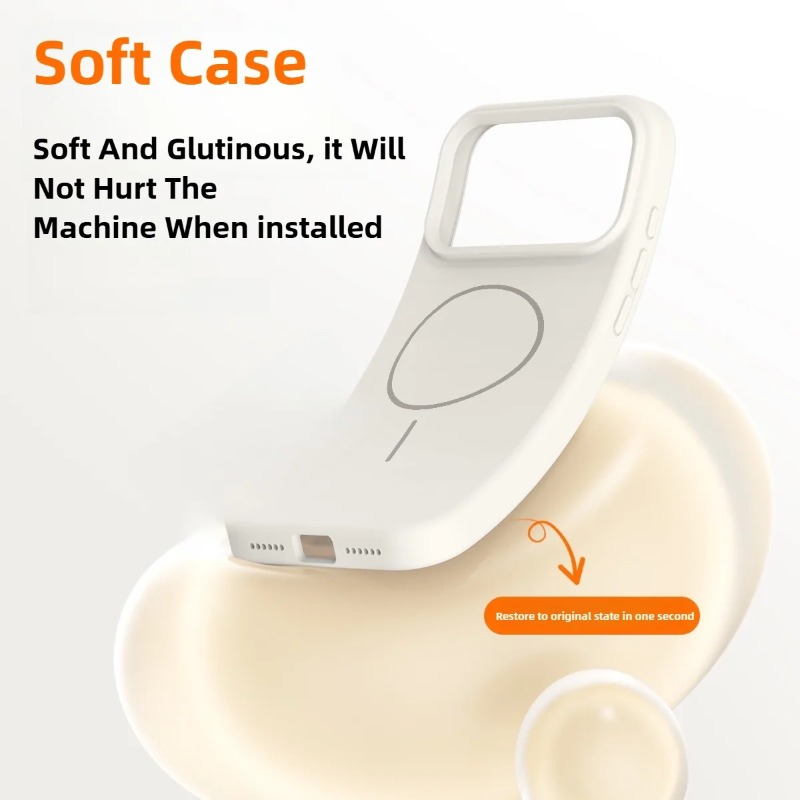 Funda Magnética Original de Si - Liquid Silicone Magnetic Phone Case reseña y precio