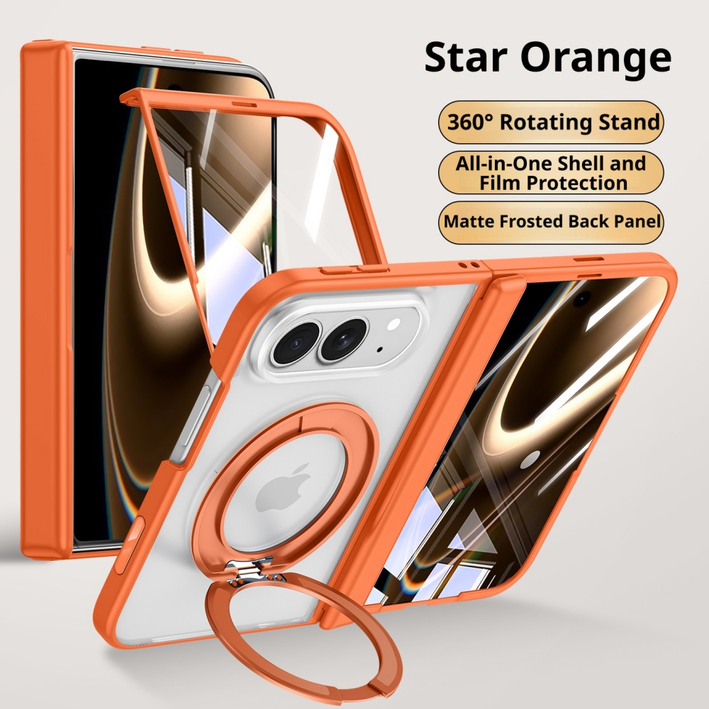 Funda de lujo con soporte gira - Matte Anti Glare Screen Protector reseña y precio