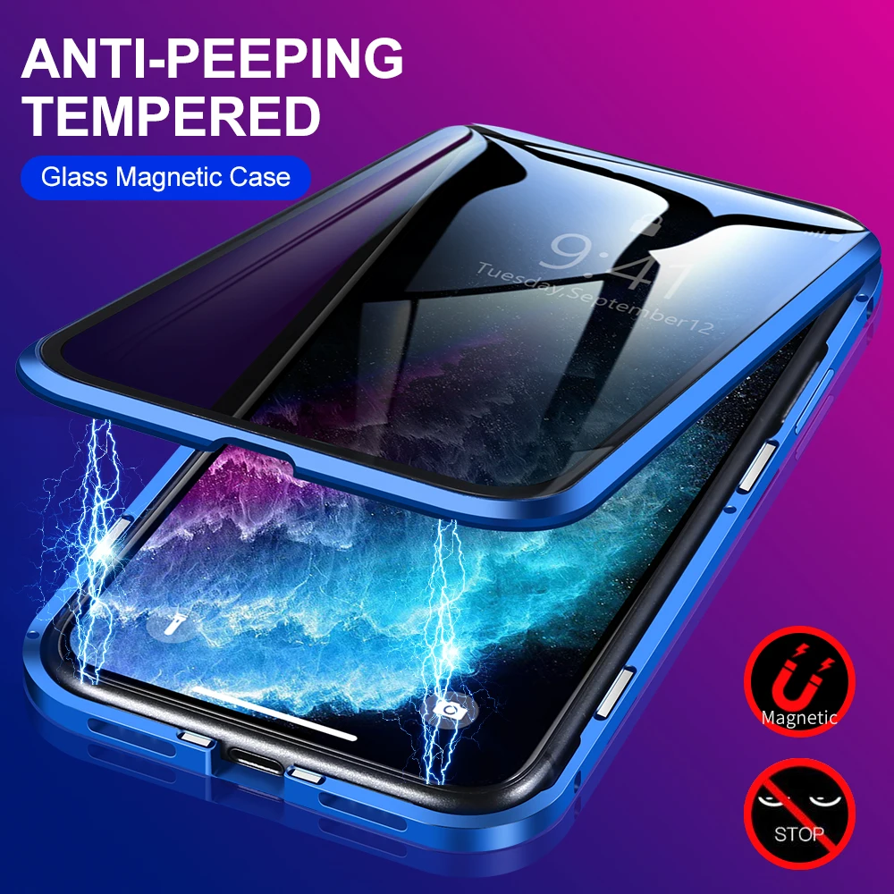 Funda magnética antiespía para - Anti Spy Privacy Glass Case reseña y precio