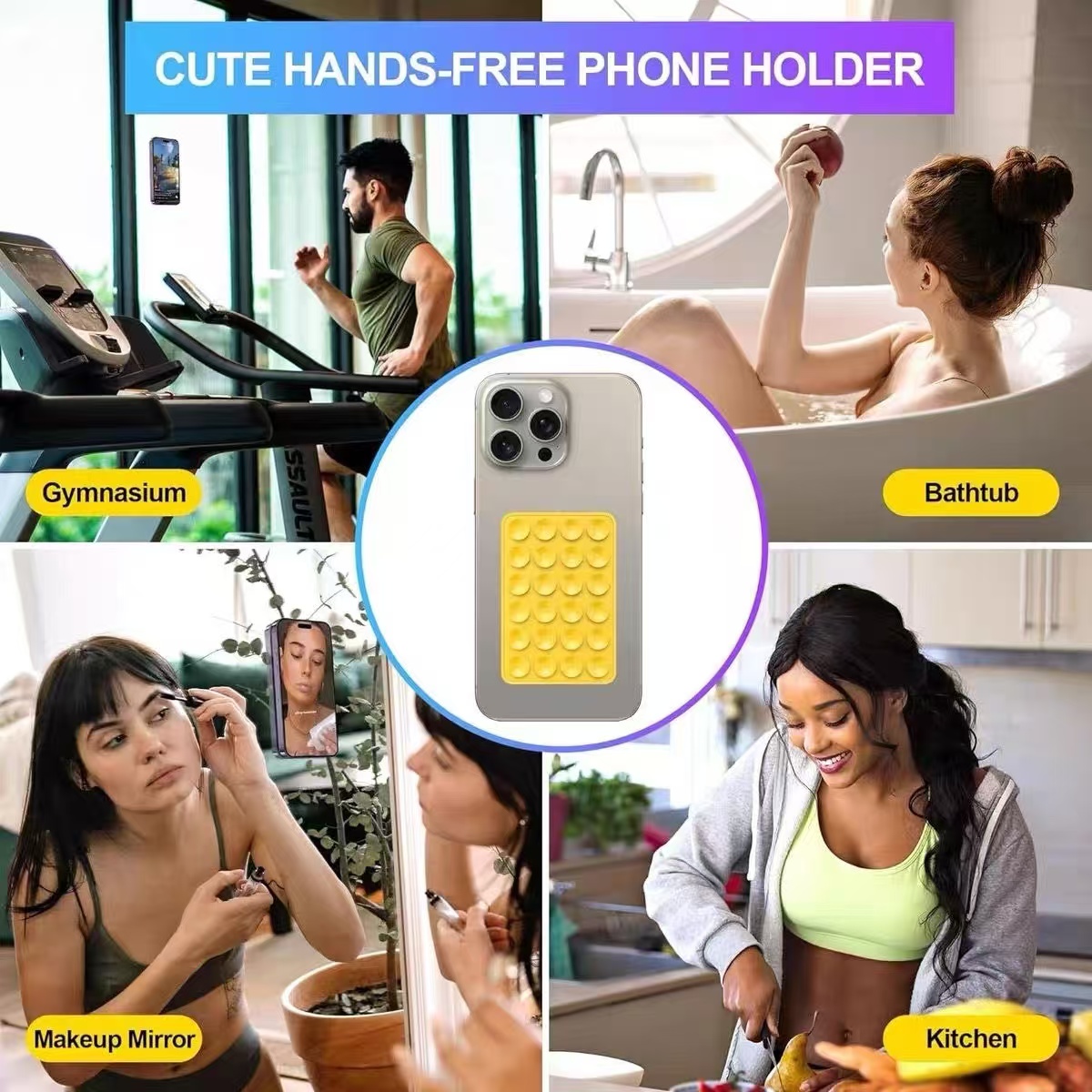 Soporte de silicona con ventos - Phone Cases reseña y precio