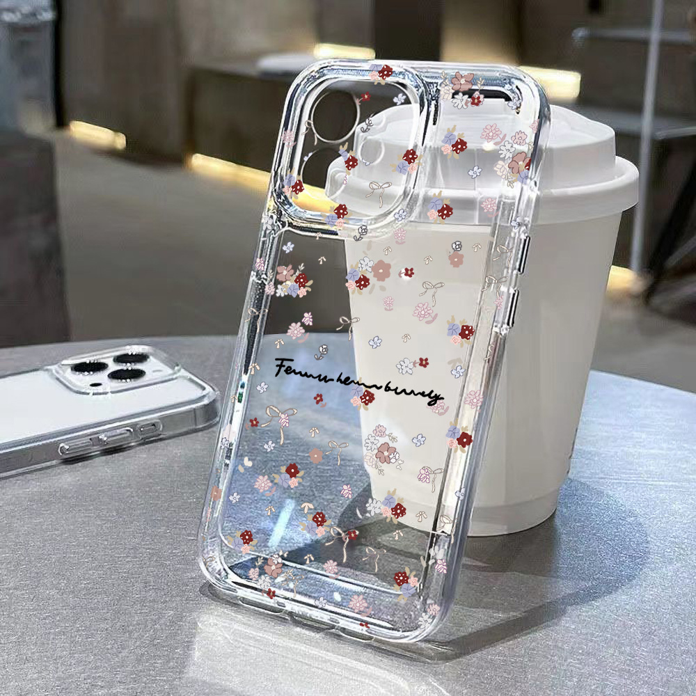 Funda de Teléfono con Diseño d - Clear Shockproof Bumper Case reseña y precio